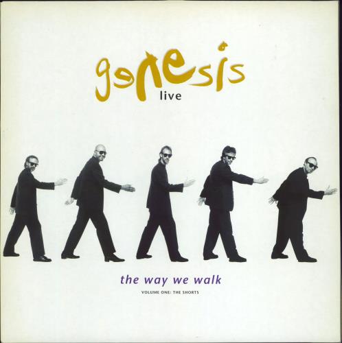 Genesis Live / The Way We Walk (Volume One: The Shorts) UK vinyl